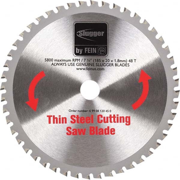 Fein - Wet & Dry-Cut Saw Blades Blade Diameter (Inch): 7-1/4 Blade Material: Carbide-Tipped - Makers Industrial Supply