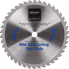 Fein - Wet & Dry-Cut Saw Blades Blade Diameter (Inch): 8 Blade Material: Carbide-Tipped - Makers Industrial Supply