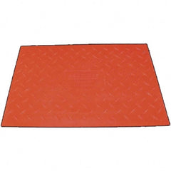 Checkers - On Floor Cable Covers Cover Material: Polyurethane Number of Channels: 1 - Makers Industrial Supply