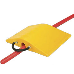 Checkers - On Floor Cable Covers Cover Material: Polyurethane Number of Channels: 1 - Makers Industrial Supply