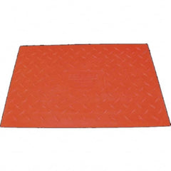 Checkers - On Floor Cable Covers Cover Material: Polyurethane Number of Channels: 1 - Makers Industrial Supply