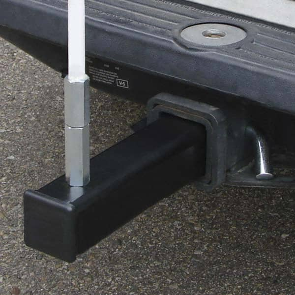 Checkers - Flag Pole Accessories Type: Hitch Mount Assembly Material: Steel; Plastic - Makers Industrial Supply