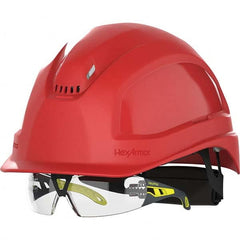 HexArmor - ANSI Type I Class C 6-Point Ratchet Short Brim Hard Hat - Makers Industrial Supply