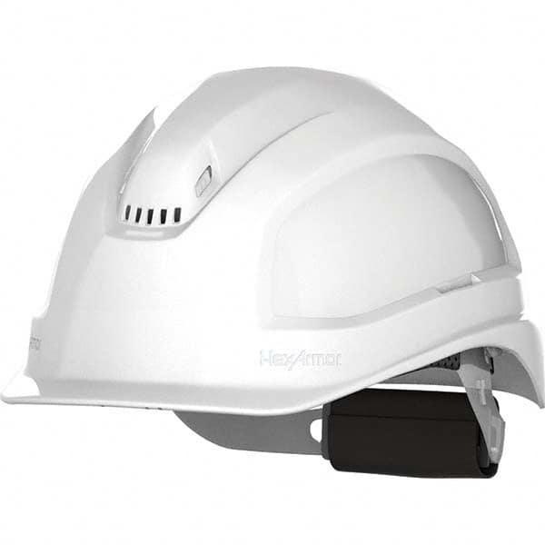 HexArmor - ANSI Type I Class C 6-Point Ratchet Short Brim Hard Hat - Makers Industrial Supply