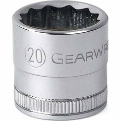 GEARWRENCH - Hand Sockets Drive Size (Inch): 1/2 Size (mm): 10.0 - Makers Industrial Supply