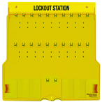 Padllock Wall Station - 22 x 22 x 1-3/4''-Unfilled; Base & Cover - Makers Industrial Supply
