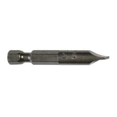 Apex - Power & Impact Screwdriver Bits & Holders Bit Type: Slotted Blade Width (Decimal Inch): 0.5450 - Makers Industrial Supply