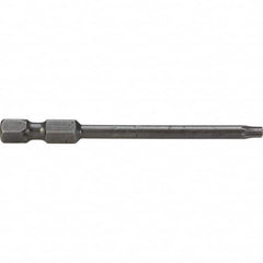 Apex - Torx Screwdriver Bits Type: Torx Bit Drive Size (Inch): 1/4 - Makers Industrial Supply