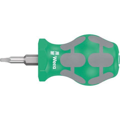 Wera - Precision & Specialty Screwdrivers Type: Square Recess Overall Length Range: 3" - 6.9" - Makers Industrial Supply