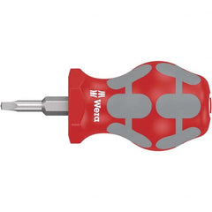 Wera - Precision & Specialty Screwdrivers Type: Square Recess Overall Length Range: 3" - 6.9" - Makers Industrial Supply