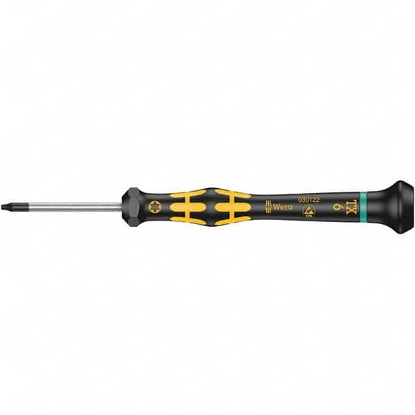 Wera - Precision & Specialty Screwdrivers Type: Torx Overall Length Range: 3" - 6.9" - Makers Industrial Supply