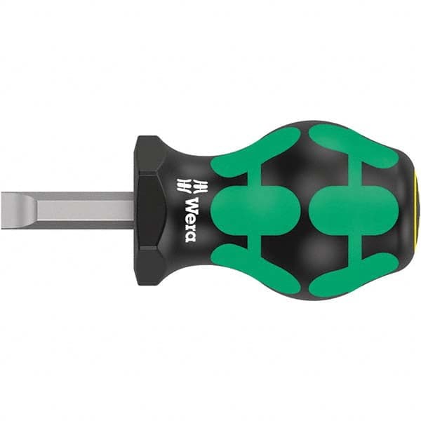 Wera - Slotted Screwdrivers Tool Type: Stubby Overall Length Range: 3" - 6.9" - Makers Industrial Supply