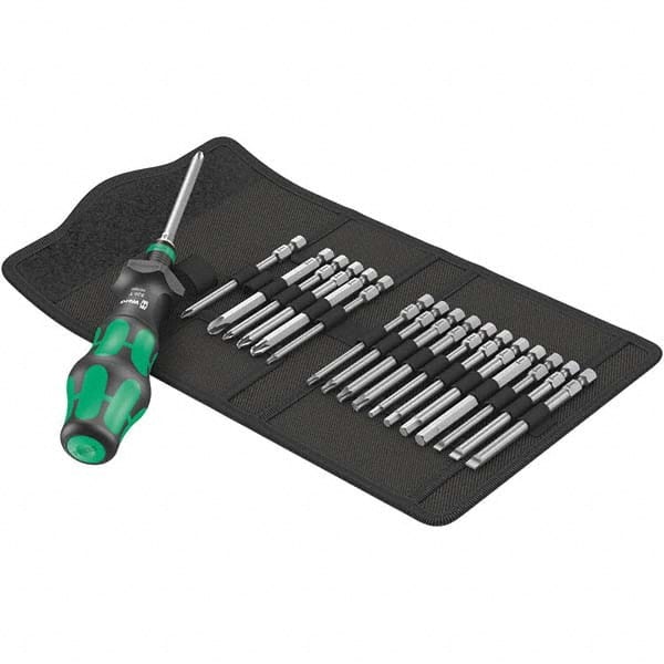 Wera - Screwdriver Bit Sets Type: Bit Set Drive Size: 1/4 (Inch) - Makers Industrial Supply