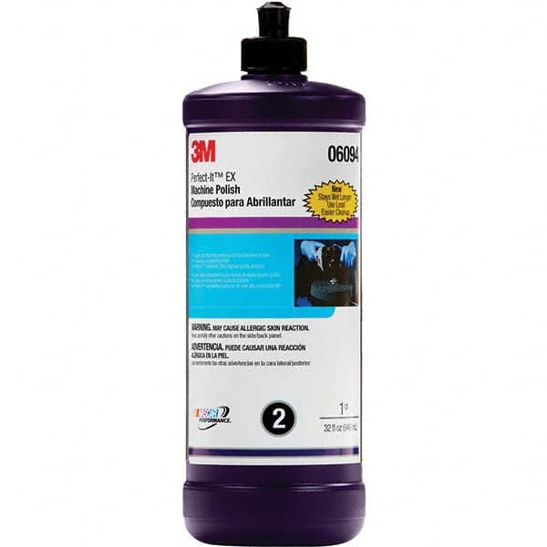 3M - Buffing & Polishing Compounds Material Application: Reduce/Remove Automotive Swirl Marks Compound Type: Mark Remover - Makers Industrial Supply