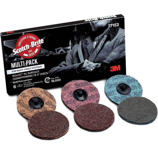 3M - Quick Change Discs Disc Diameter (Inch): 3 Attaching System: Type TR - Makers Industrial Supply