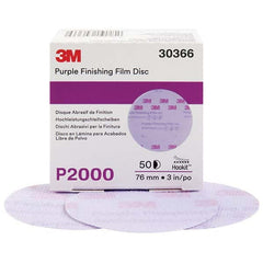 3M - Hook & Loop Discs Abrasive Type: Film Disc Disc Diameter (Inch): 3 - Makers Industrial Supply