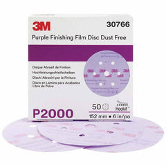 3M - Hook & Loop Discs Abrasive Type: Film Disc Disc Diameter (Inch): 6 - Makers Industrial Supply