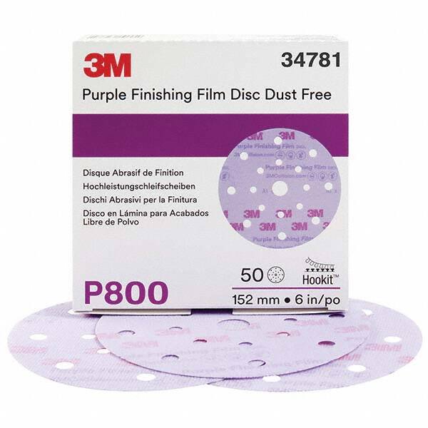 3M - Hook & Loop Discs Abrasive Type: Film Disc Disc Diameter (Inch): 6 - Makers Industrial Supply