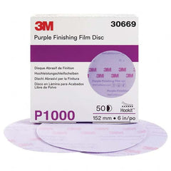 3M - Hook & Loop Discs Abrasive Type: Film Disc Disc Diameter (Inch): 6 - Makers Industrial Supply