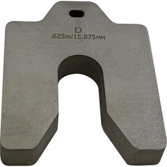 Maudlin Products - Metal Shim Stock Type: Slotted Shim Material: Stainless Steel - Makers Industrial Supply