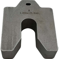 Maudlin Products - Metal Shim Stock Type: Slotted Shim Material: Stainless Steel - Makers Industrial Supply