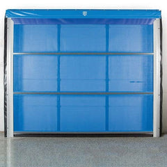 Goff's Enterprises - Dock Strip Doors/Curtains Type: Roll Up Dock Screen Door Width (Feet): 8 - Makers Industrial Supply