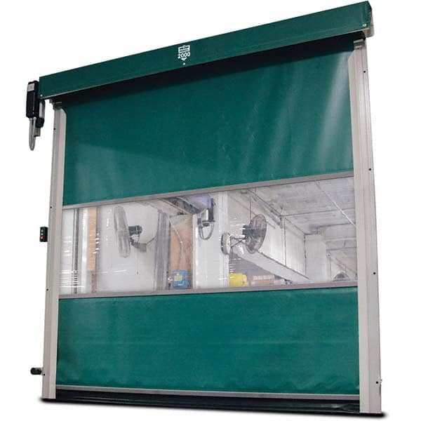 Goff's Enterprises - Dock Strip Doors/Curtains Type: Roll Up Dock Screen Door Width (Feet): 12 - Makers Industrial Supply