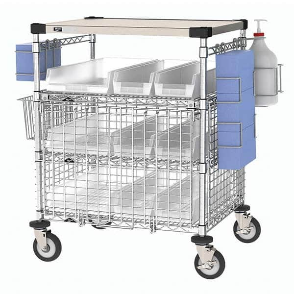 Metro - Carts Type: PPE Check-In Station Load Capacity (Lb.): 1,200 - Makers Industrial Supply