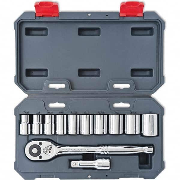 Crescent - Socket Sets Measurement Type: Metric Drive Size: 3/8 - Makers Industrial Supply