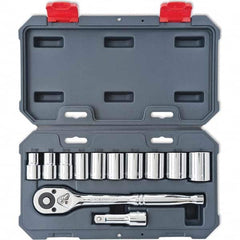 Crescent - Socket Sets Measurement Type: Inch Drive Size: 3/8 - Makers Industrial Supply