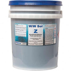 Detco - Automotive Cleaners & Degreaser Type: Windshield Washer Fluid Container Size: 5 Gal. - Makers Industrial Supply