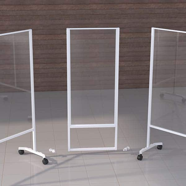 ECONOCO - 67-1/2" x 23-3/4" Partition & Panel System-Social Distancing Barrier - Makers Industrial Supply