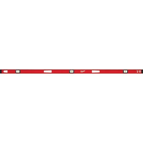 Milwaukee Tool - Box Beam, I-Beam & Torpedo Levels Level Type: I-Beam Number of Vials: 3 - Makers Industrial Supply