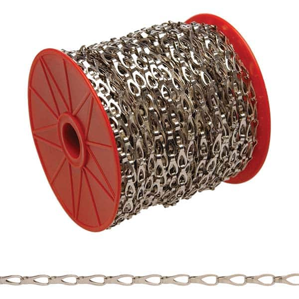 Campbell - Weldless Chain Type: Sash Chain Load Capacity (Lb.): 3.000 - Makers Industrial Supply