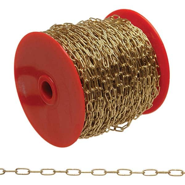 Campbell - Weldless Chain Type: Decorative Chain Load Capacity (Lb.): 10.000 - Makers Industrial Supply