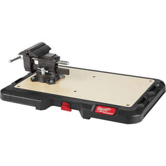 Milwaukee Tool - Workbench & Workstation Accessories; Type: Work Top ; For Use With: PACKOUT Storage System ; Height: 2.1 (Inch); Width (Inch): 23.9 ; Length (Inch): 15.3 ; Load Capacity (Lb.): 50.000 - Exact Industrial Supply