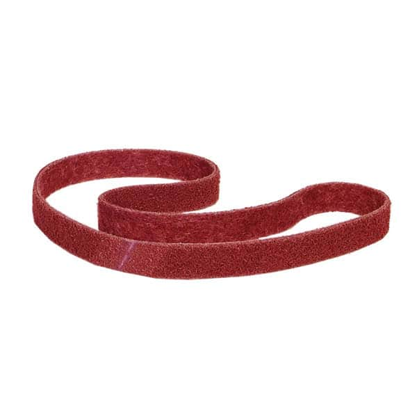 Abrasive Belt: 2″ Width, Aluminum Oxide Non-Woven, Dry, Series Vortex Rapid Prep