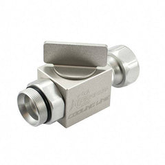 Piranha Cooling Line - Instrumentation Ball Valves Material: Aluminum Pipe Size: 0.5 (Inch) - Makers Industrial Supply