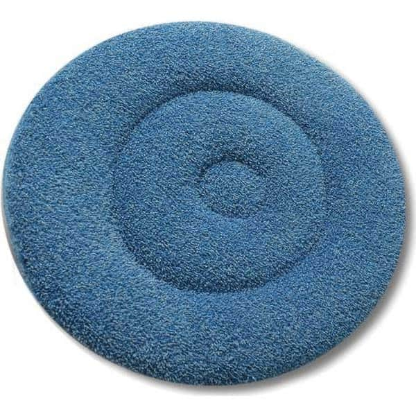 Floor Pads, Bonnets & Screens; Type: Carpet Cleaning Bonnet; Pad Diameter: 17 in; Pad Color: Blue; Material: Microfiber; Grit Grade: Medium; Pad/Brush Diameter (mm): 431.80; Applications: General Cleaning; Application: General Cleaning; Pad/Brush Diameter