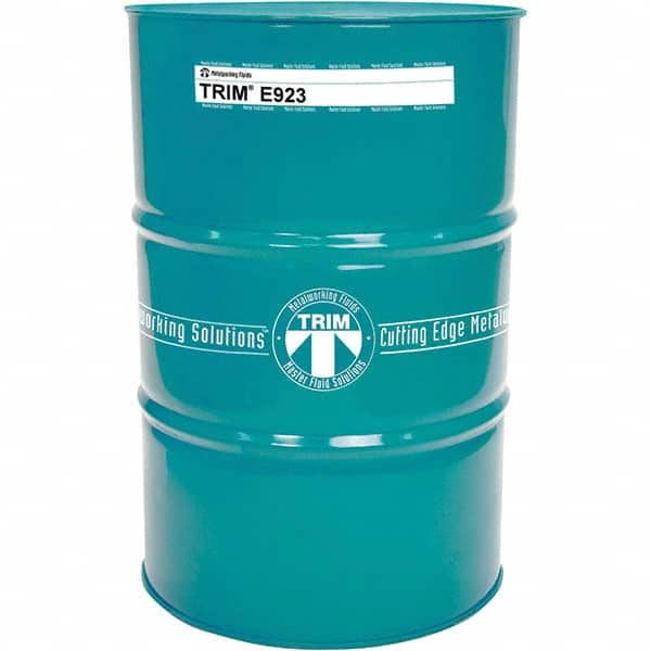 Master Fluid Solutions - TRIM E923 54 Gal Drum Cutting, Drilling, Sawing, Grinding, Tapping & Turning Fluid - Makers Industrial Supply