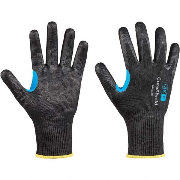 Honeywell - Size XL (10), ANSI Cut Lvl A6, Puncture Lvl 1, Abrasion Lvl 6, Nitrile Coated Cut Resistant Gloves - Makers Industrial Supply