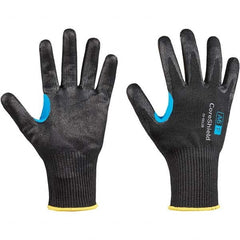 Honeywell - Size M (8), ANSI Cut Lvl A6, Puncture Lvl 1, Abrasion Lvl 6, Nitrile Coated Cut Resistant Gloves - Makers Industrial Supply