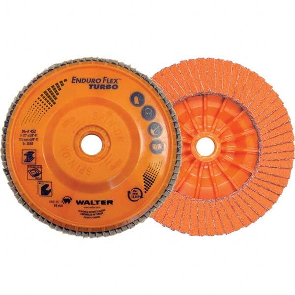 WALTER Surface Technologies - Flap Discs Abrasive Type: Coated Flap Disc Type: Type 27 - Makers Industrial Supply