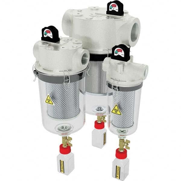 Solberg - Filter, Regulator & Lubricator (FRL) Units Configuration: 1 Pc. Inline Bacterial Vacuum Filter Body Type: Standard - Makers Industrial Supply