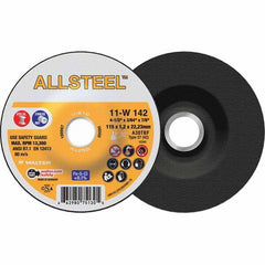 WALTER Surface Technologies - Cutoff Wheels Tool Compatibility: Angle Grinders Wheel Diameter (Inch): 5 - Makers Industrial Supply