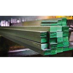 Drill Rod & Tool Steels - 72" Long x 5/8" Wide x 5/8" Thick O-1 Oil-Hardening Flat Stock - Makers Industrial Supply