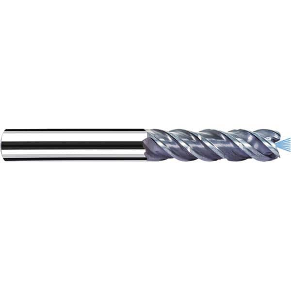 Fraisa - 5/8" Diam 4 Flute Solid Carbide 0.008" Corner Radius End Mill - Makers Industrial Supply