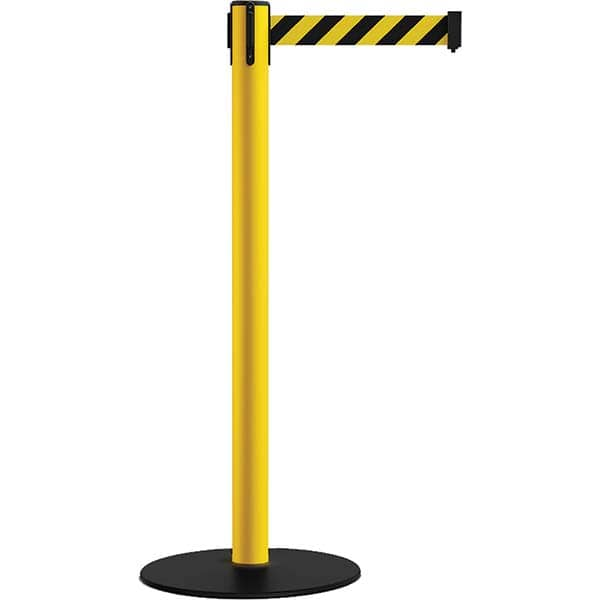 Trafford Industrial - Barrier Posts Type: Stanchion Post Color/Finish: Yellow - Makers Industrial Supply