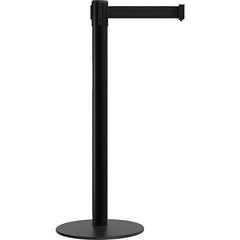 Trafford Industrial - Barrier Posts Type: Stanchion Post Color/Finish: Black - Makers Industrial Supply