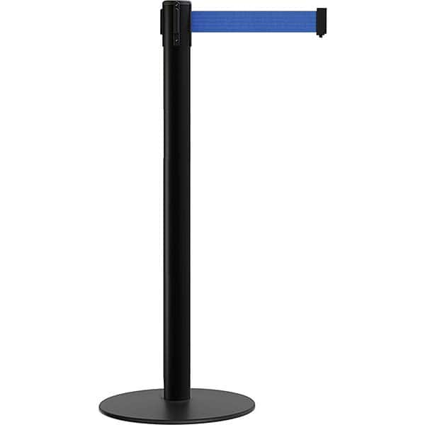 Trafford Industrial - Barrier Posts Type: Stanchion Post Color/Finish: Black - Makers Industrial Supply